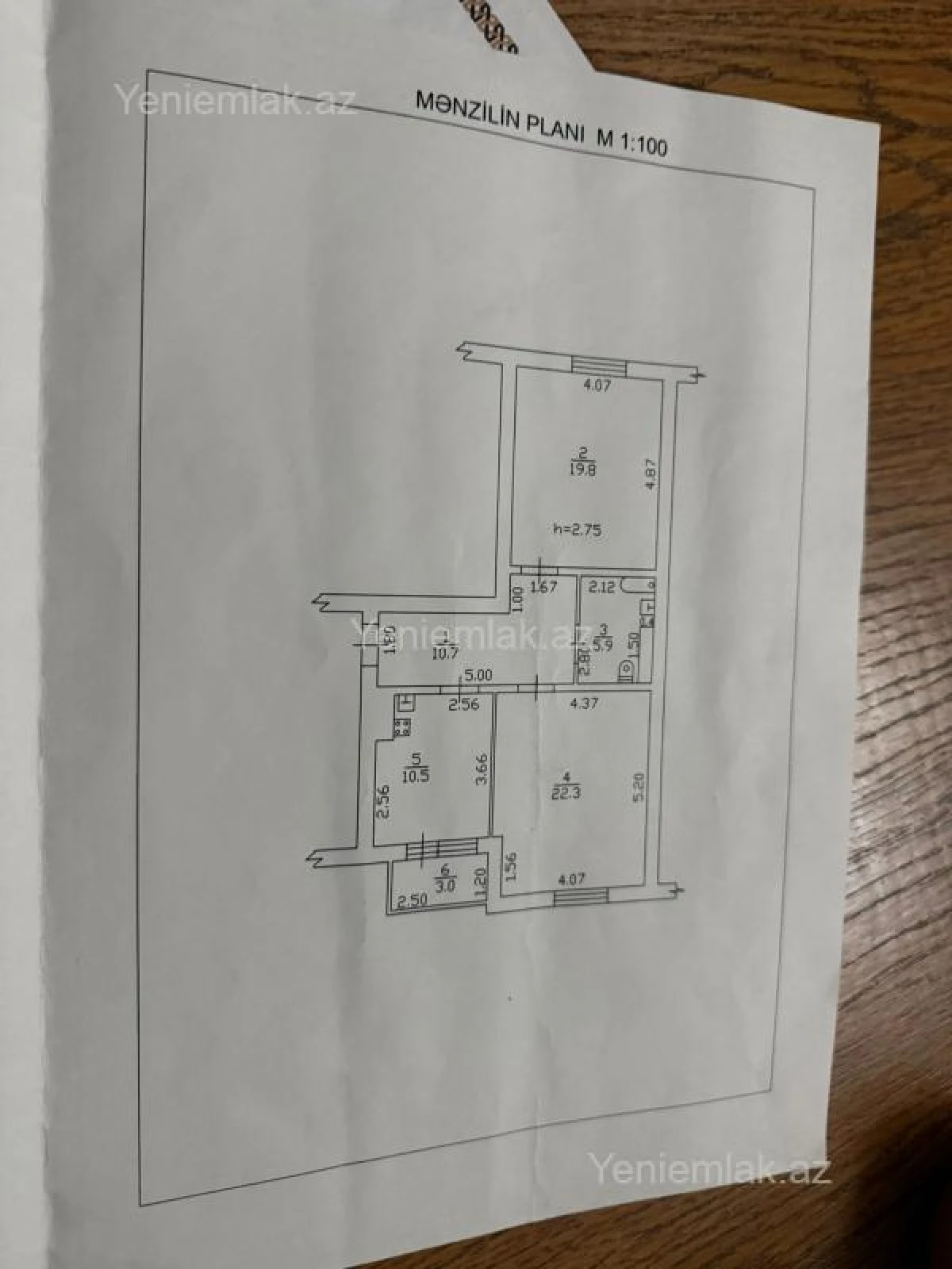 Satılır 2 otaqlı yeni tikili 70 m²