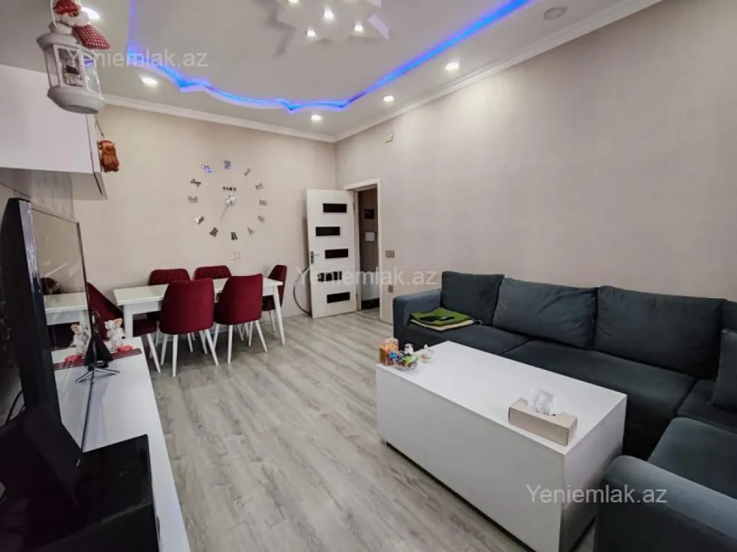 Satılır 2 otaqlı yeni tikili 56 m²