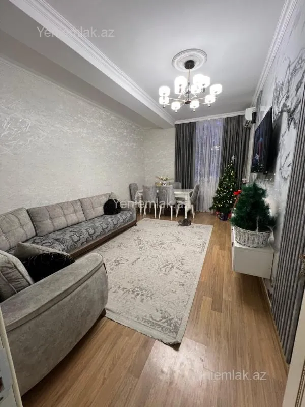Satılır 2 otaqlı yeni tikili 55 m²