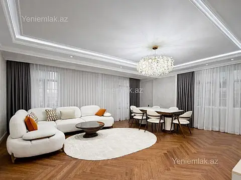 Satılır 3 otaqlı yeni tikili 140 m² — Bakı, Nəsimi 3 otaq 140.00 m²