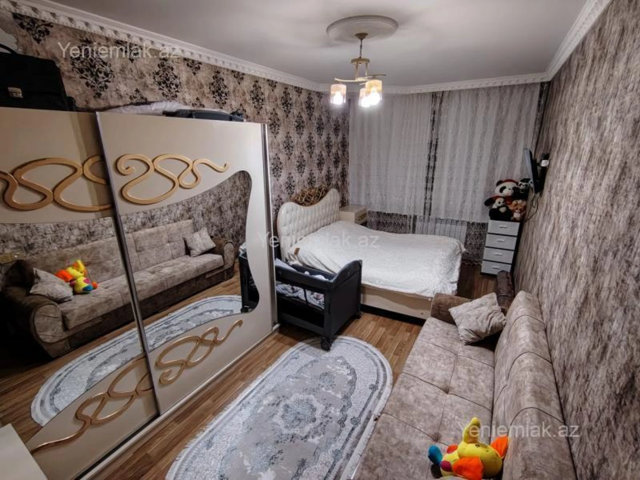 Satılır 2 otaqlı yeni tikili 60 m²