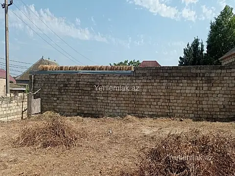 Satılır torpaq sahəsi