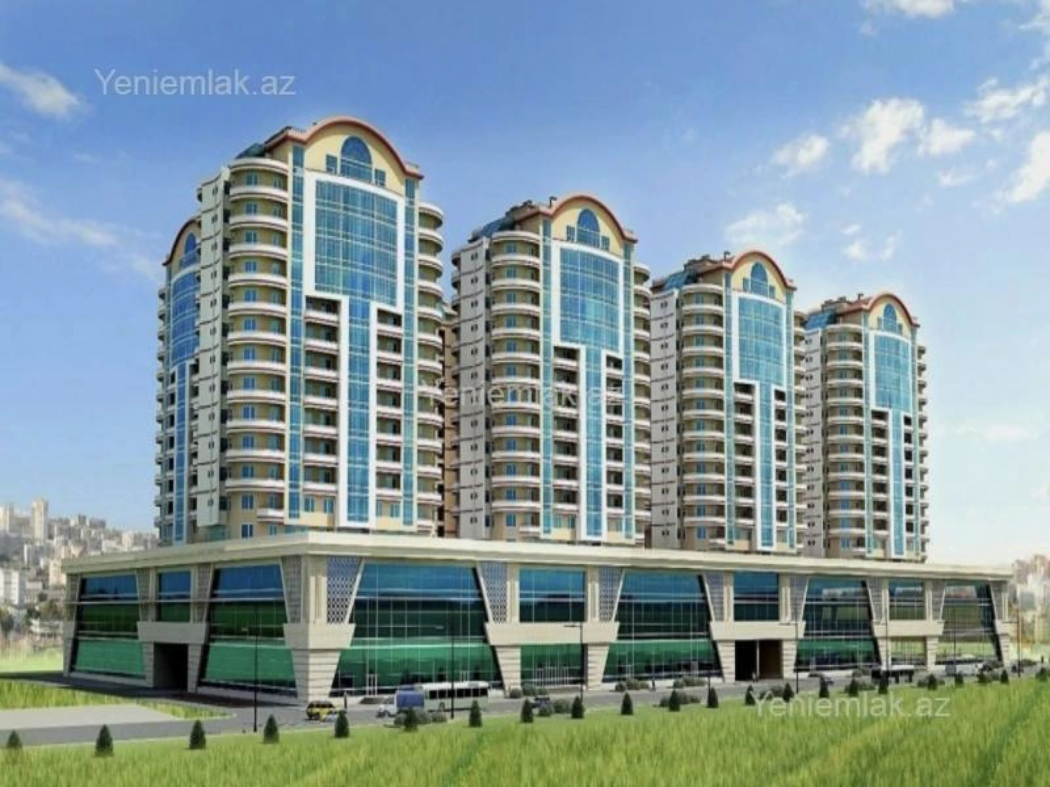 Satılır 2 otaqlı yeni tikili 79 m²