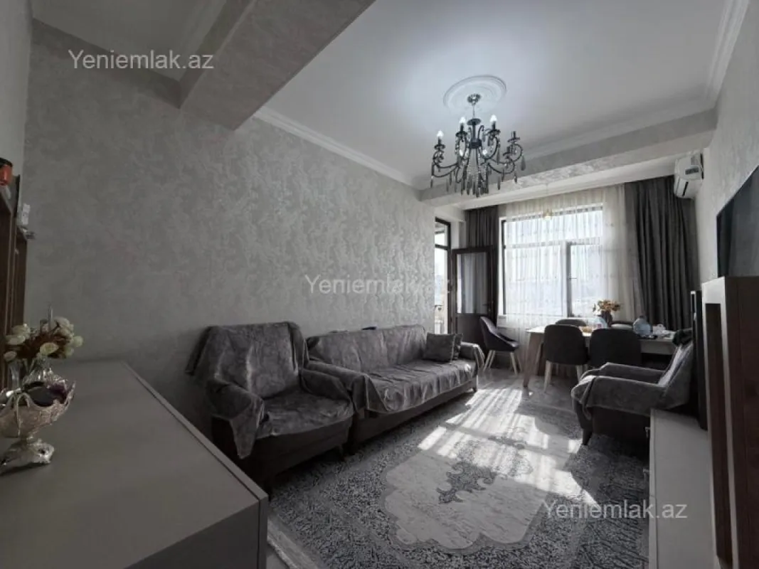 Satılır 2 otaqlı yeni tikili 60 m²