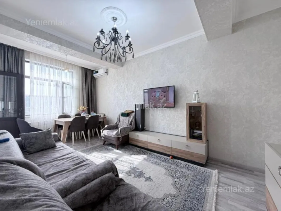 Satılır 2 otaqlı yeni tikili 60 m²