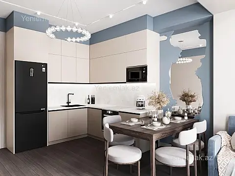 Satılır 2 otaqlı yeni tikili 55 m²