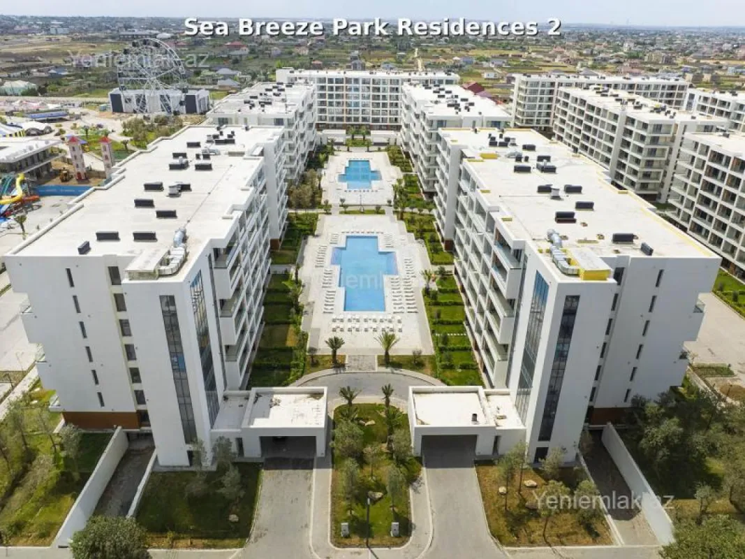 Satılır 1 otaqlı yeni tikili 56.4 m²