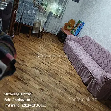 Satılır 2 otaqlı köhnə tikili 60 m²