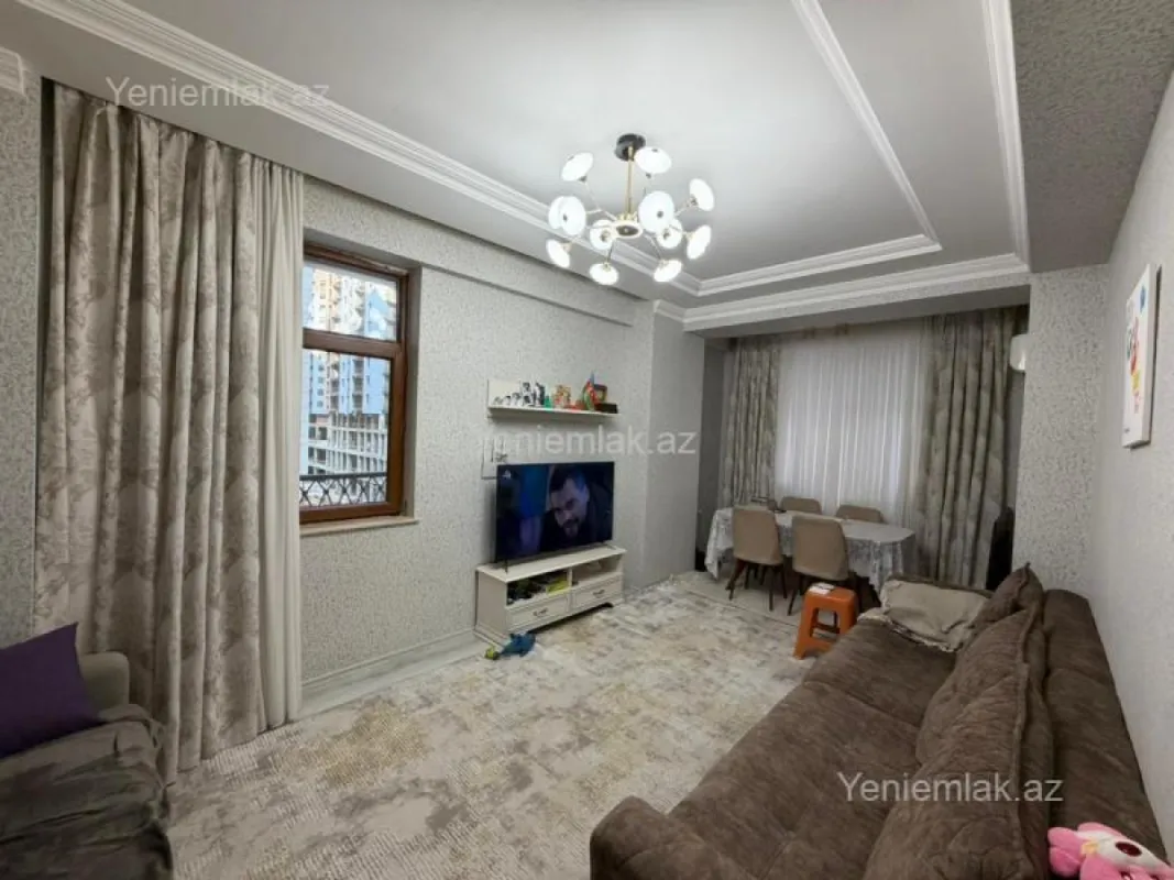 Satılır 2 otaqlı yeni tikili 90 m²