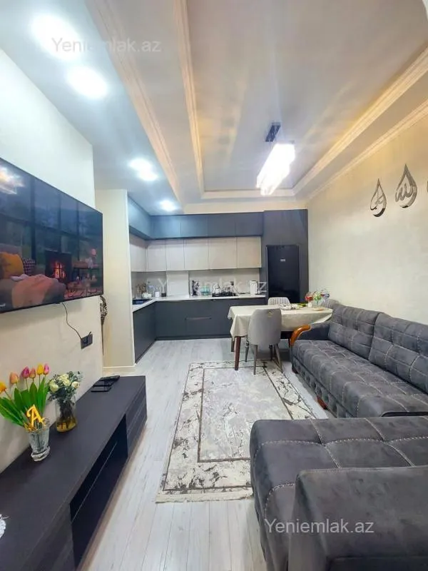 Satılır 2 otaqlı yeni tikili 57 m²