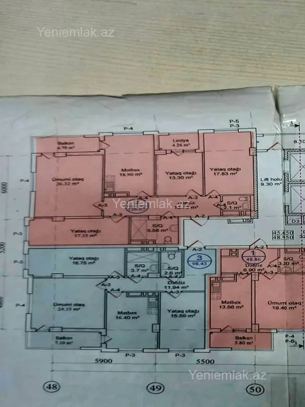 Satılır 4 otaqlı yeni tikili 127 m²