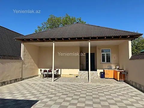 Satılır 2 otaqlı həyət evi 60 m²