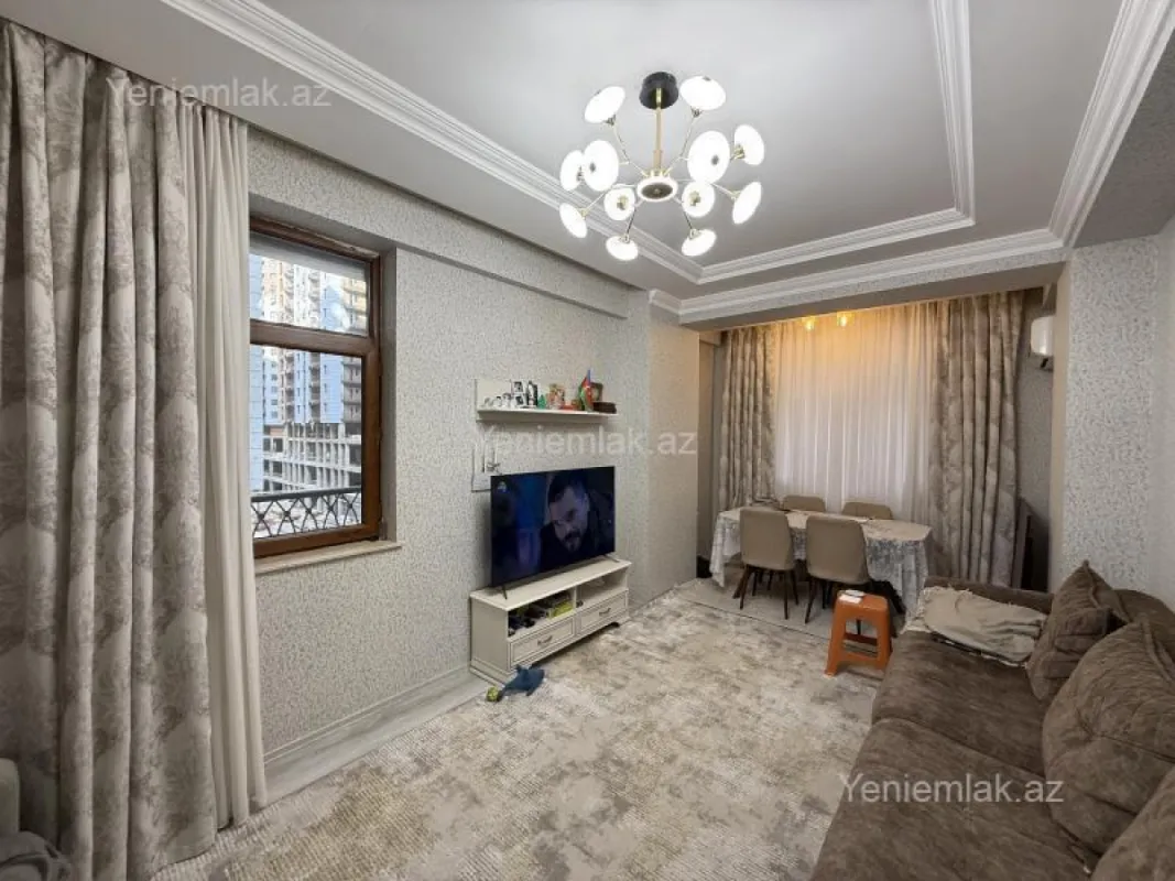 Satılır 2 otaqlı yeni tikili 90 m²