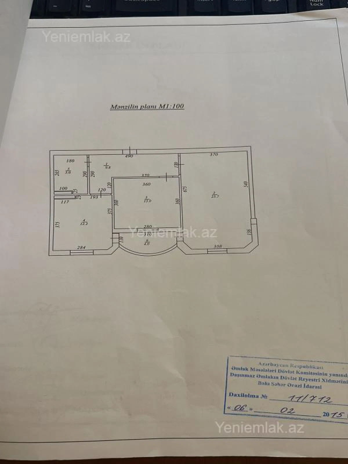 Satılır 3 otaqlı yeni tikili 75 m²