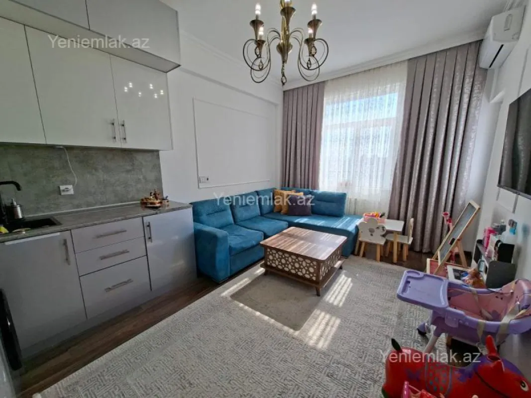 Satılır 2 otaqlı yeni tikili 45 m²