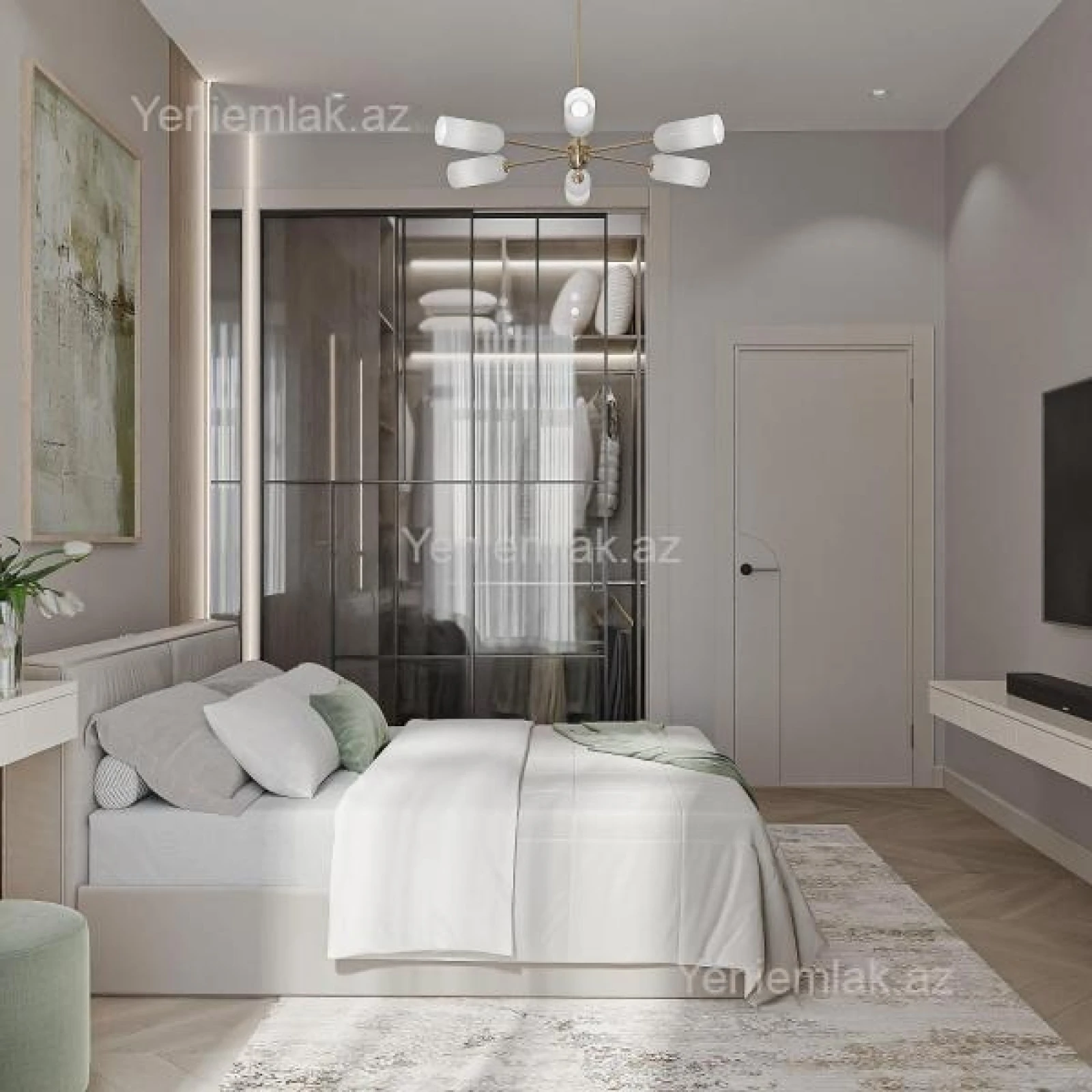 Satılır 2 otaqlı yeni tikili 69 m²