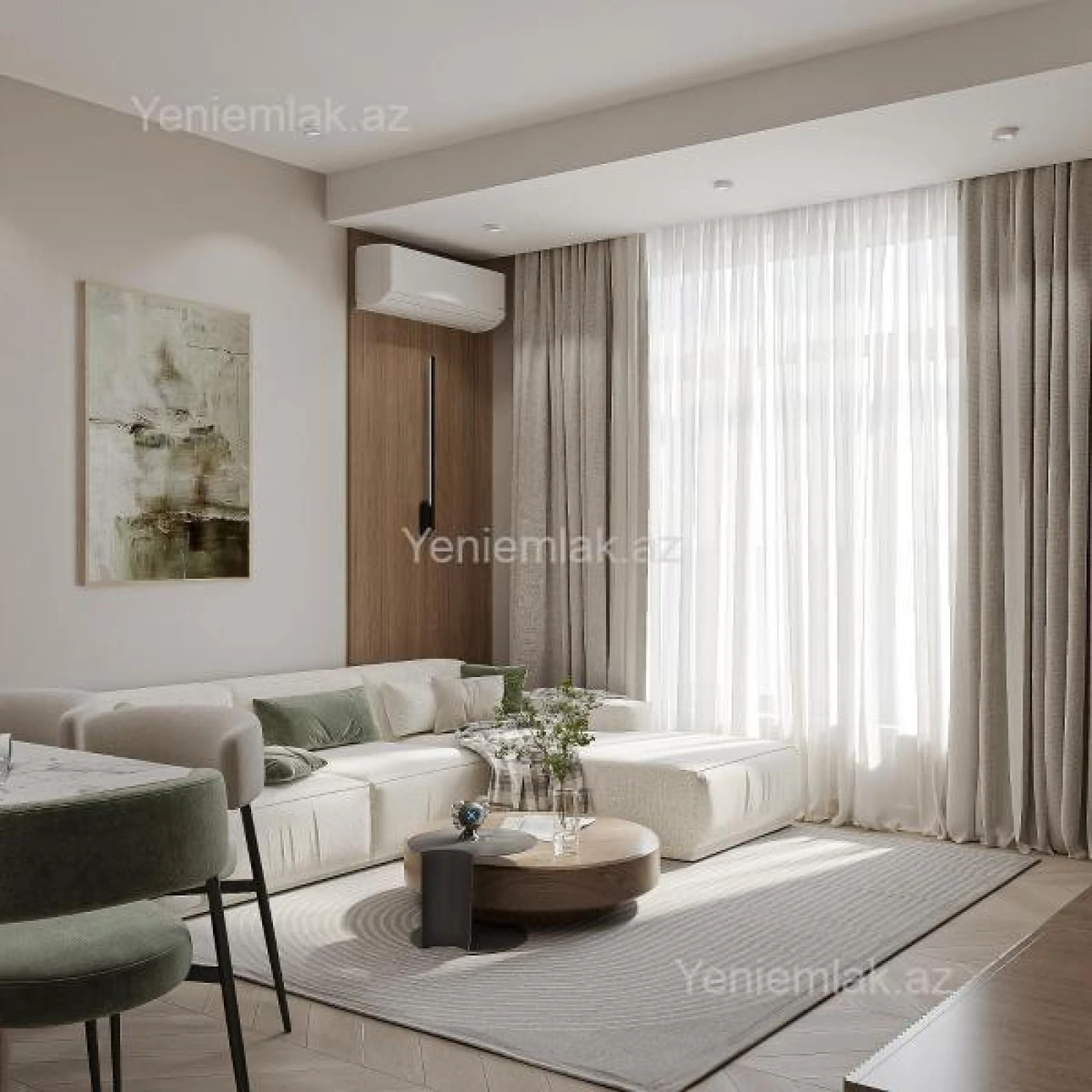Satılır 2 otaqlı yeni tikili 69 m²