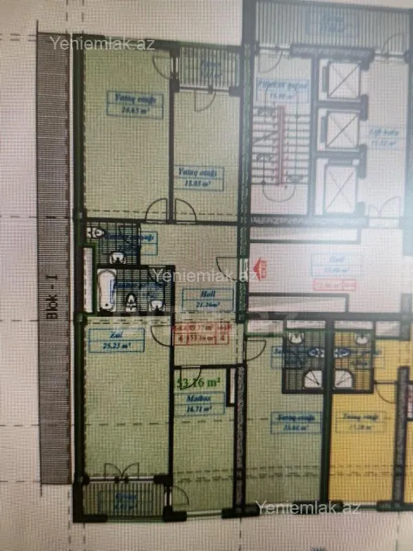 Satılır 4 otaqlı yeni tikili 155 m²
