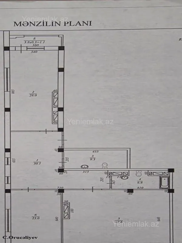 Satılır 4 otaqlı yeni tikili 305 m²