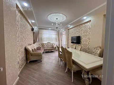 Satılır 3 otaqlı yeni tikili 108 m² — Xırdalan 3 otaq 108.00 m²