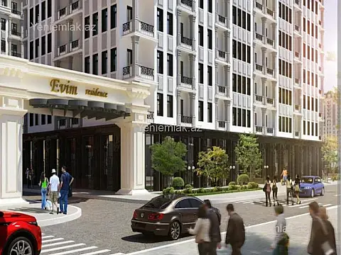 Satılır 4 otaqlı yeni tikili 130 m² — Bakı, Nəsimi 4 otaq 130.00 m²