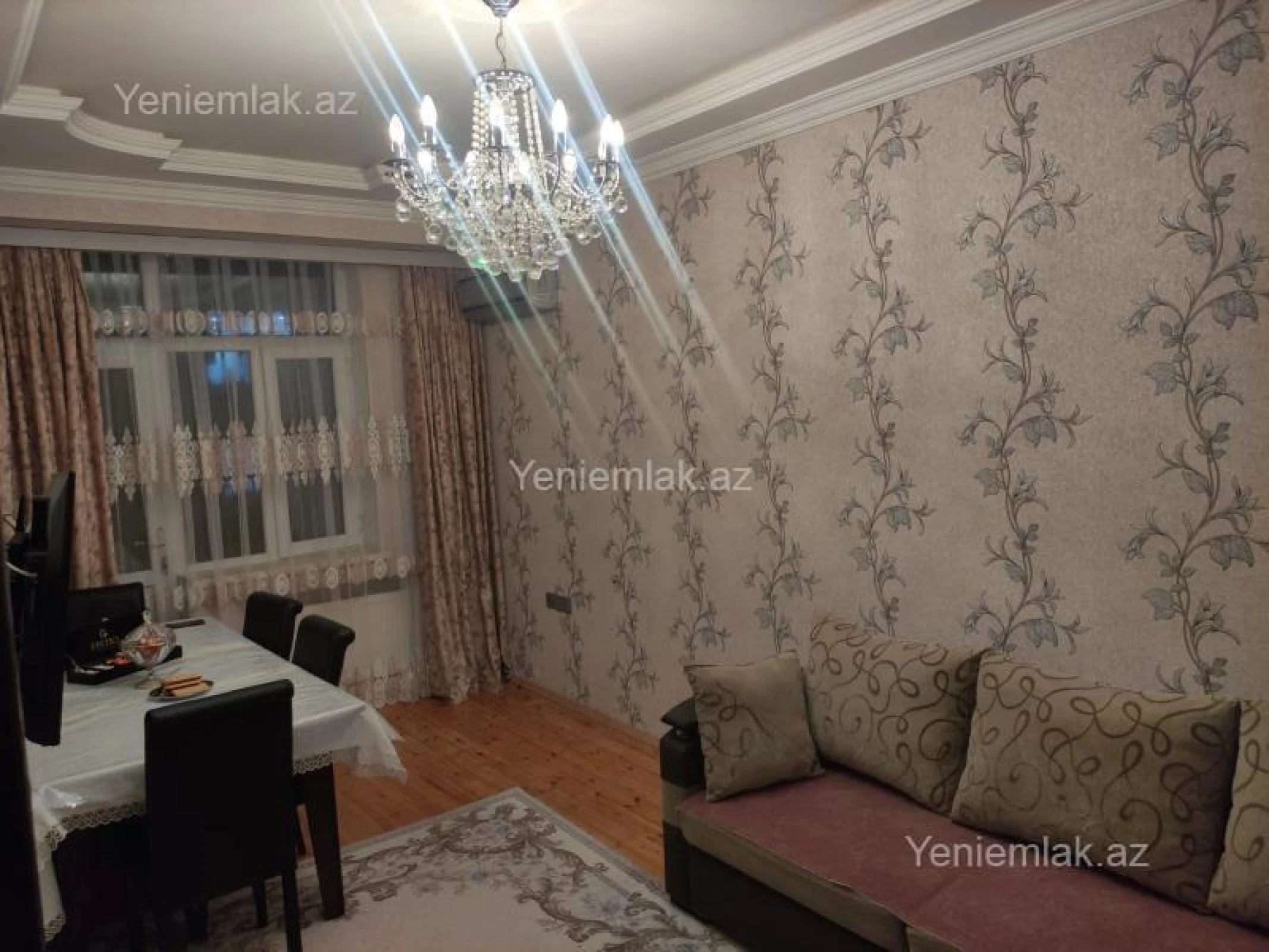 Satılır 2 otaqlı yeni tikili 60 m²