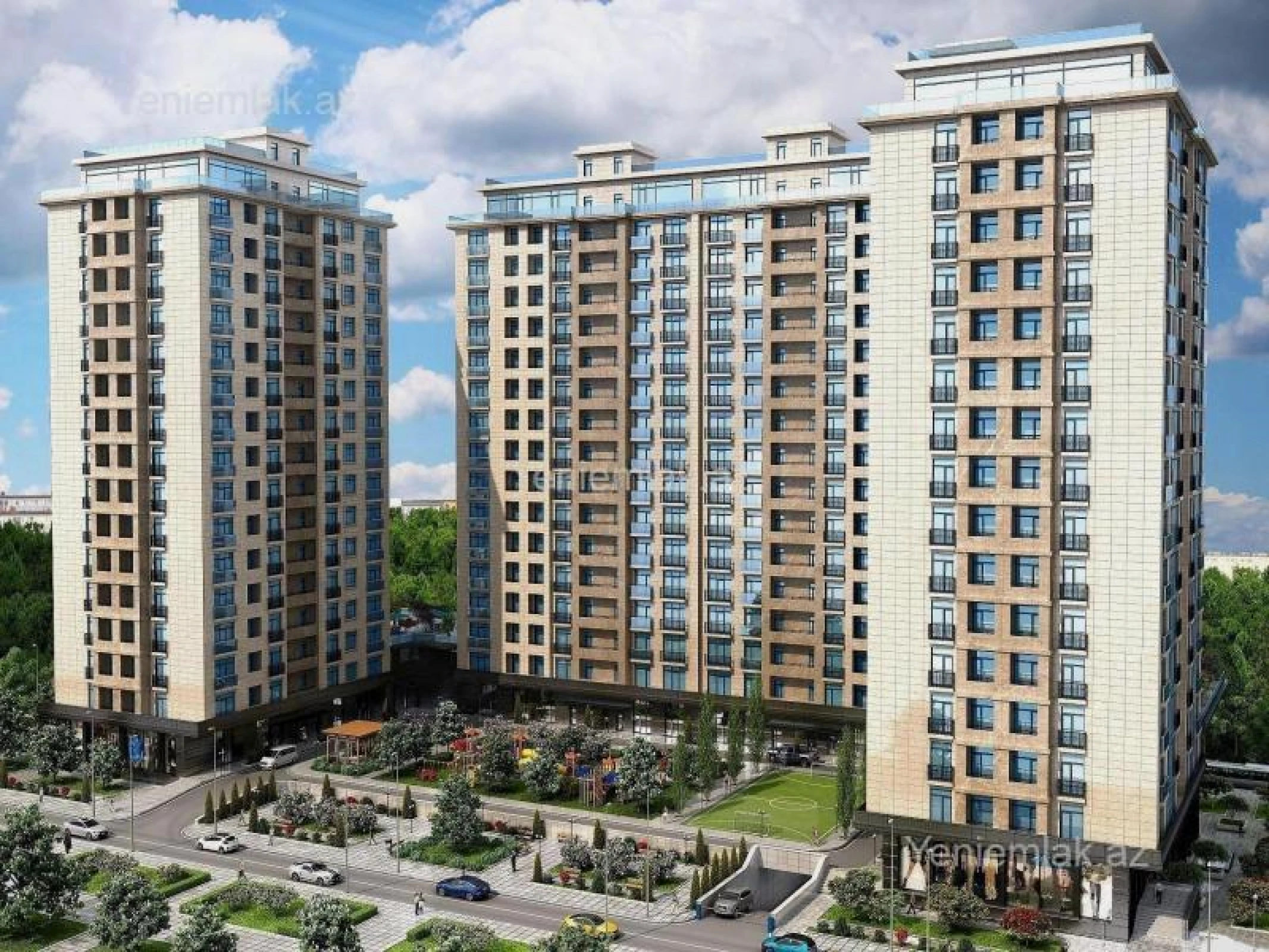 Satılır 2 otaqlı yeni tikili 85 m²