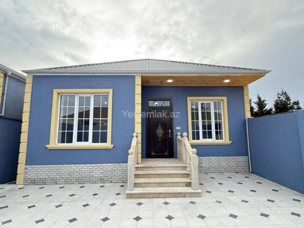 Satılır 3 otaqlı həyət evi 100 m²