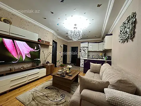 Satılır 2 otaqlı yeni tikili 52 m² — Xırdalan 2 otaq 52.00 m²