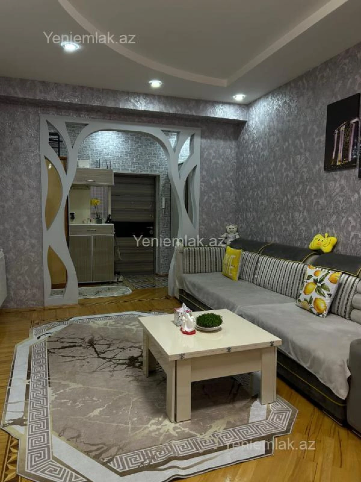 Satılır 2 otaqlı yeni tikili 59 m²