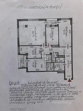 Satılır 4 otaqlı yeni tikili 165 m² — Bakı, Nəsimi 4 otaq 165.00 m²