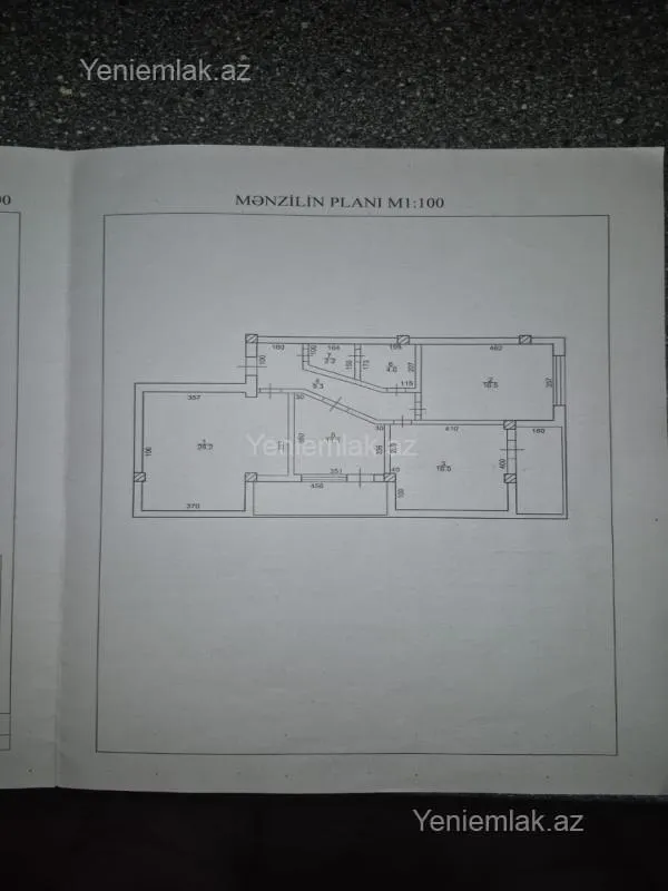 Satılır 3 otaqlı yeni tikili 95 m²