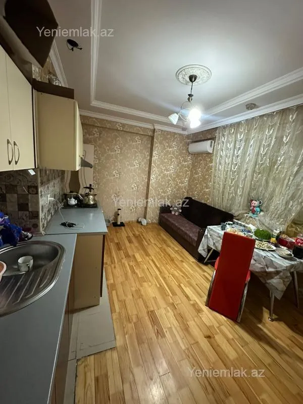 Satılır 1 otaqlı yeni tikili 56 m²