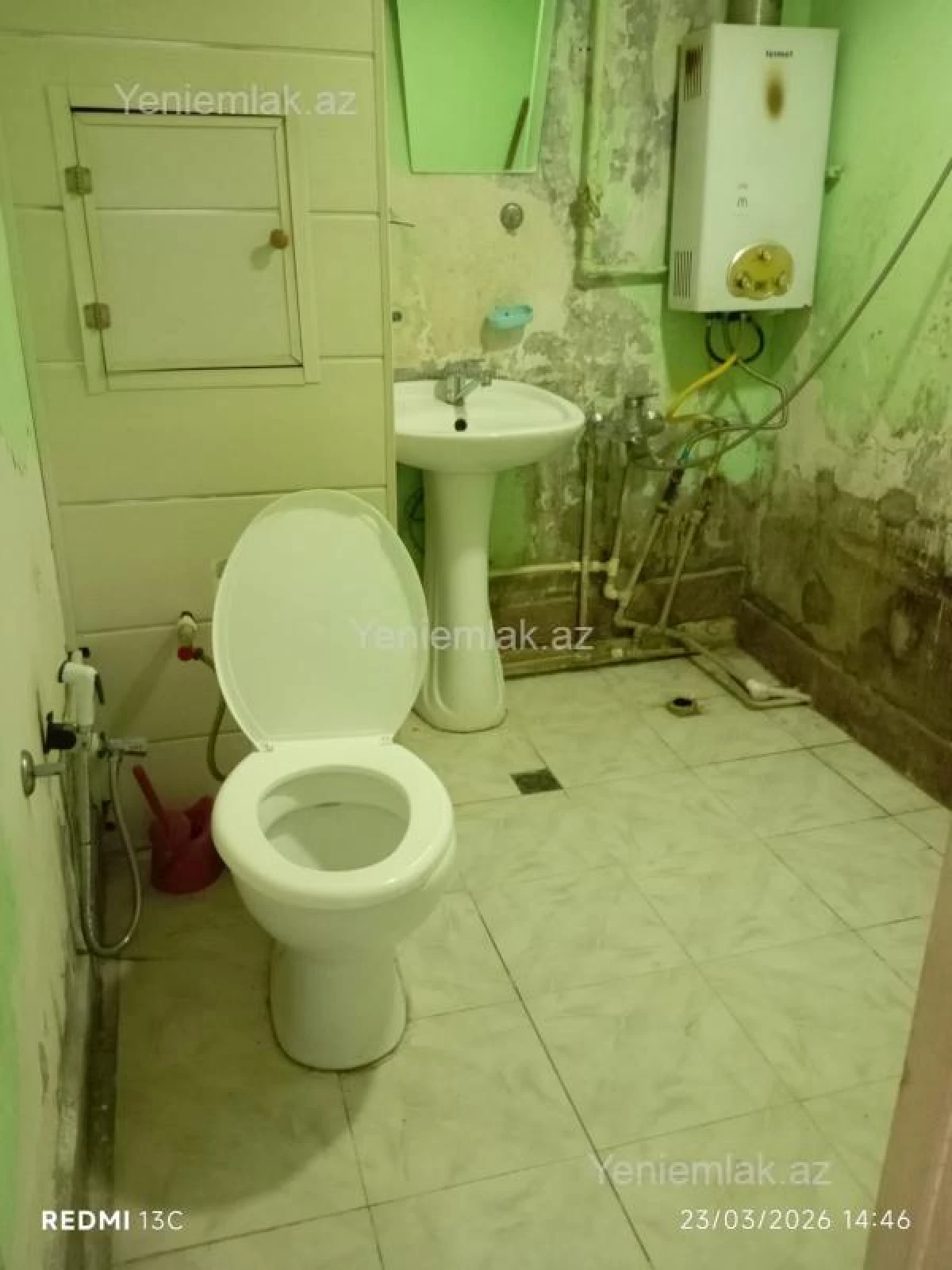 Satılır 1 otaqlı köhnə tikili 45 m²