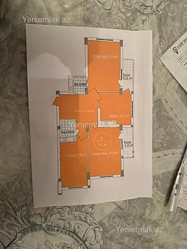 Satılır 3 otaqlı yeni tikili 127 m² — Bakı, Binəqədi 3 otaq 127.00 m²