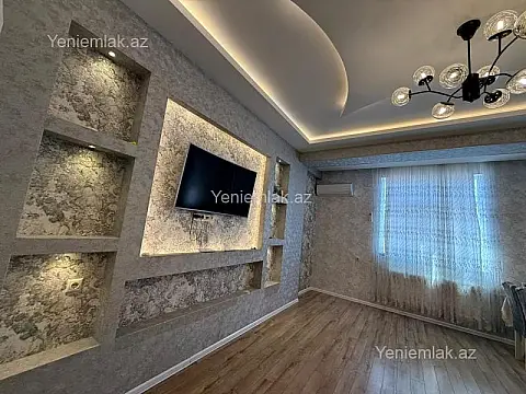Satılır 2 otaqlı yeni tikili 77 m² — Xırdalan 2 otaq 77.00 m²