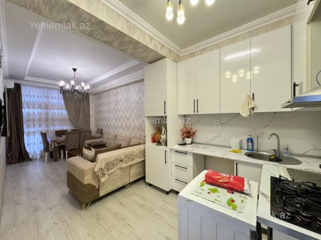 Satılır 2 otaqlı yeni tikili 72 m²