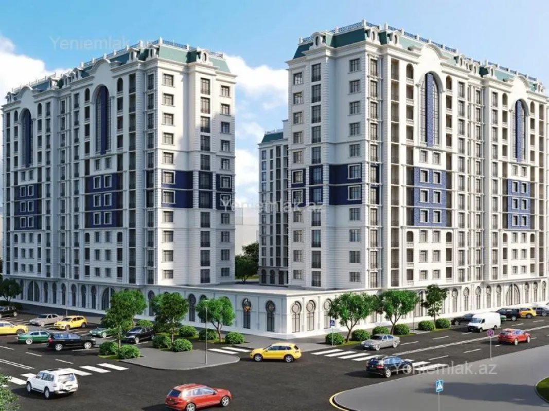 Satılır 2 otaqlı yeni tikili 44 m²