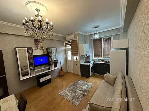 Satılır 1 otaqlı yeni tikili 32 m² — Xırdalan 1 otaq 32.00 m²