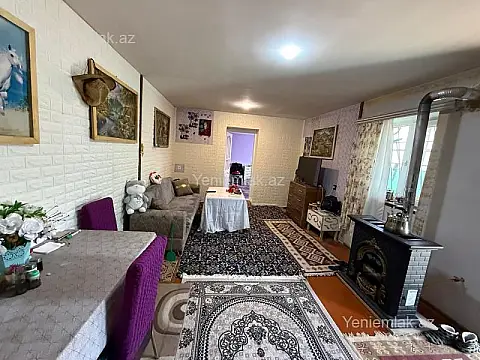 Satılır 2 otaqlı həyət evi 55 m²