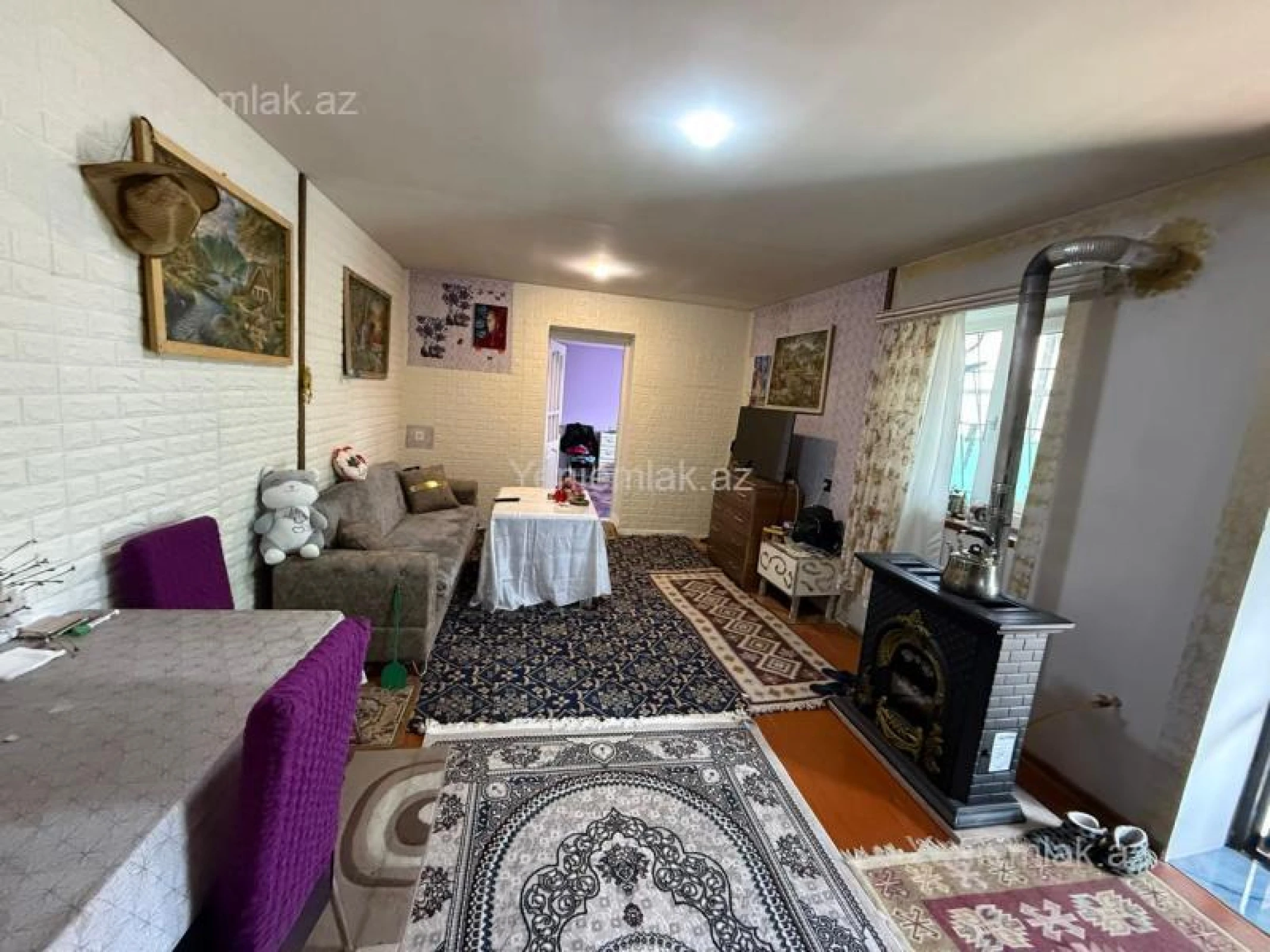 Satılır 2 otaqlı həyət evi 55 m²