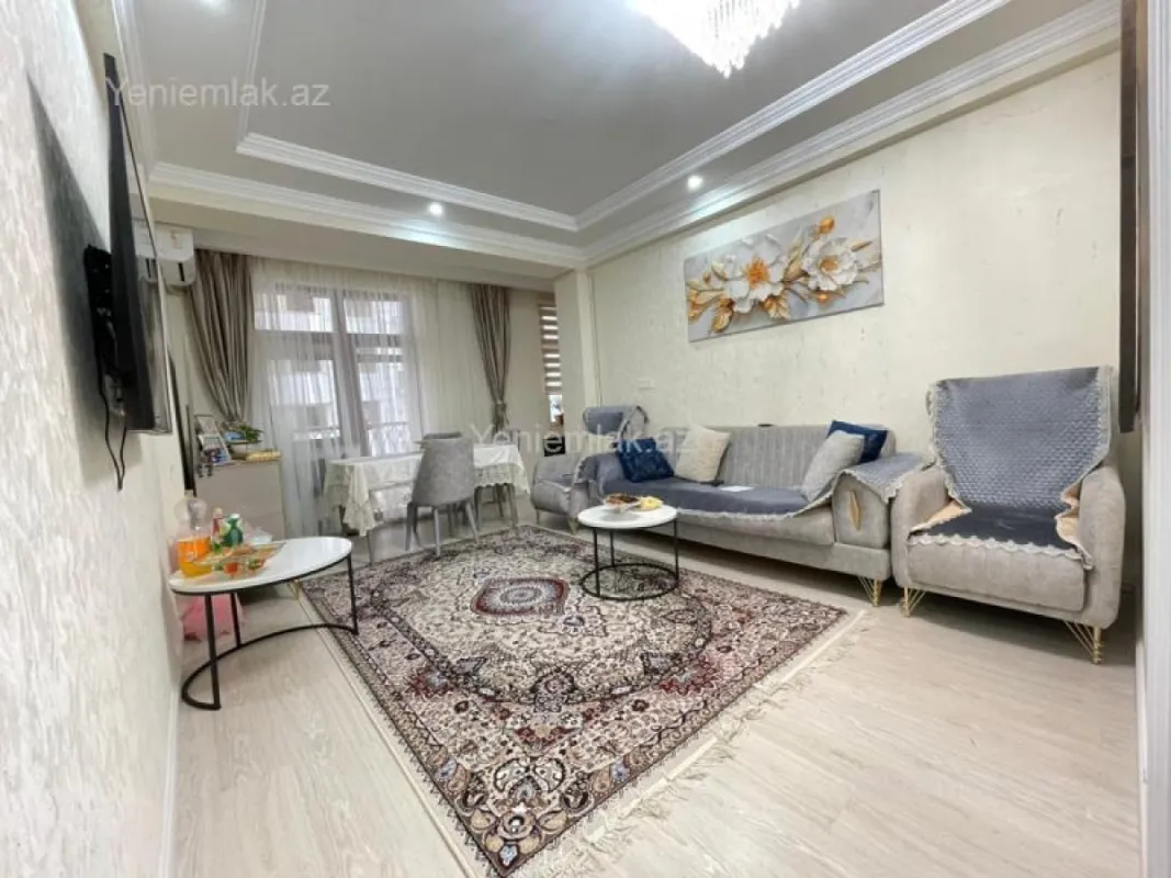 Satılır 2 otaqlı yeni tikili 71.5 m²