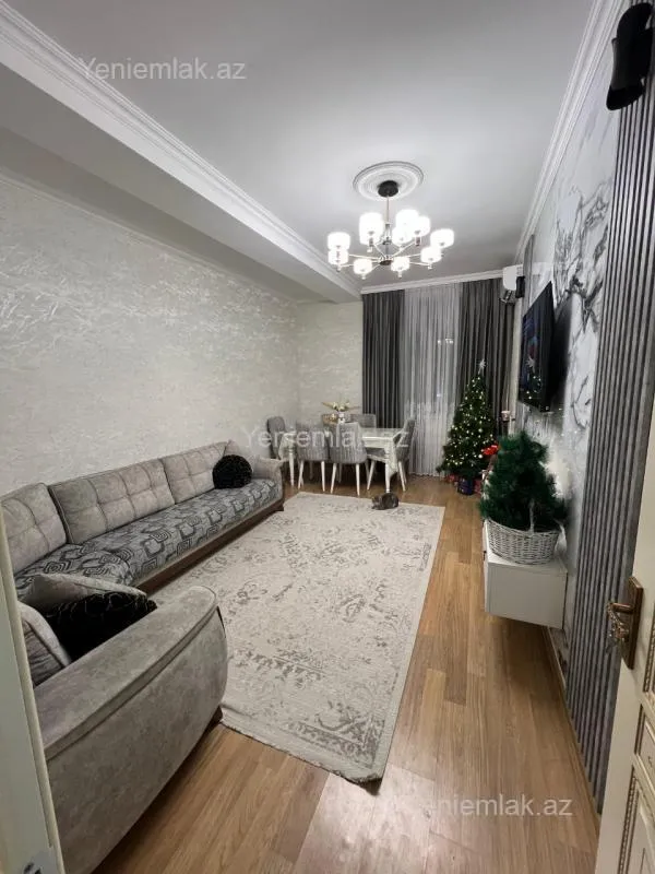 Satılır 2 otaqlı yeni tikili 58 m²