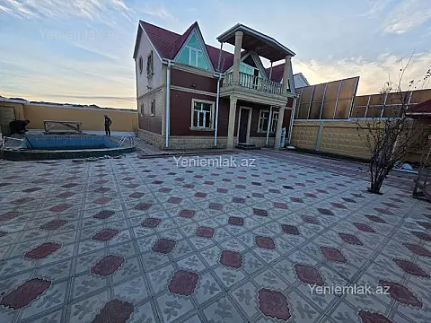 Satılır 5 otaqlı həyət evi 180 m² — Abşeron 5 otaq 180.00 m²