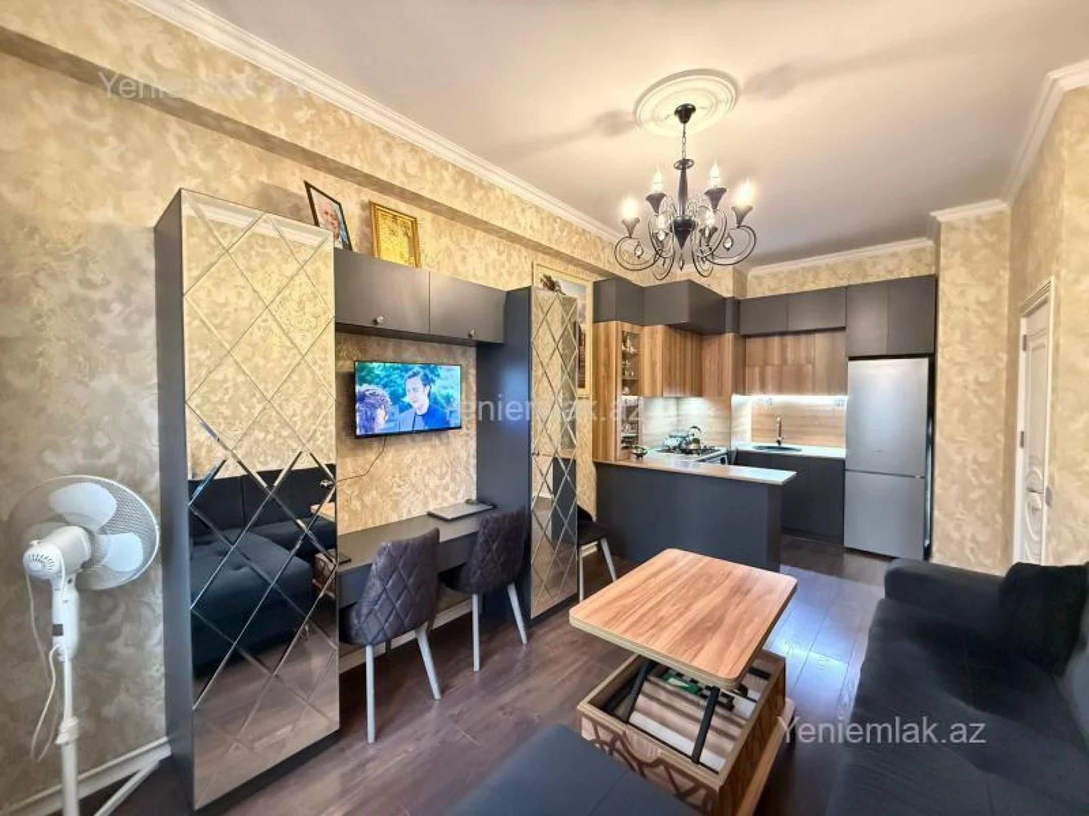 Satılır 2 otaqlı yeni tikili 43 m²