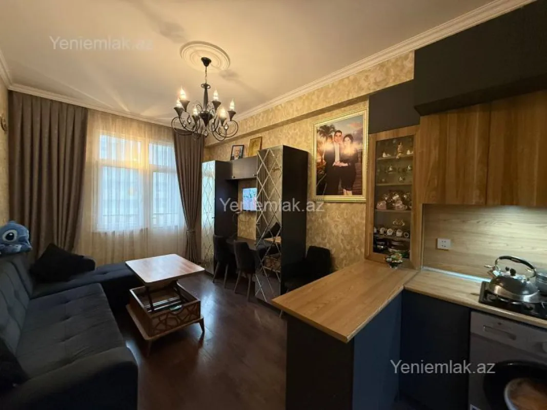 Satılır 2 otaqlı yeni tikili 43 m²