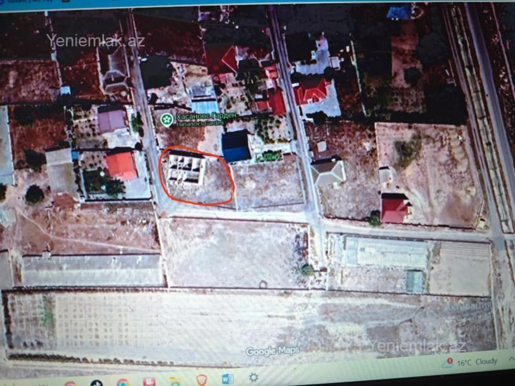 Satılır torpaq sahəsi