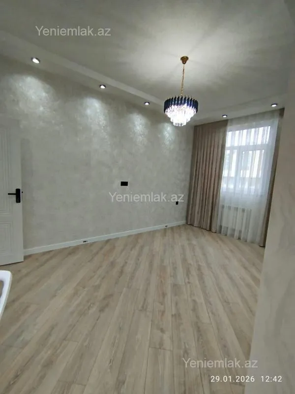 Satılır 2 otaqlı yeni tikili 60 m²