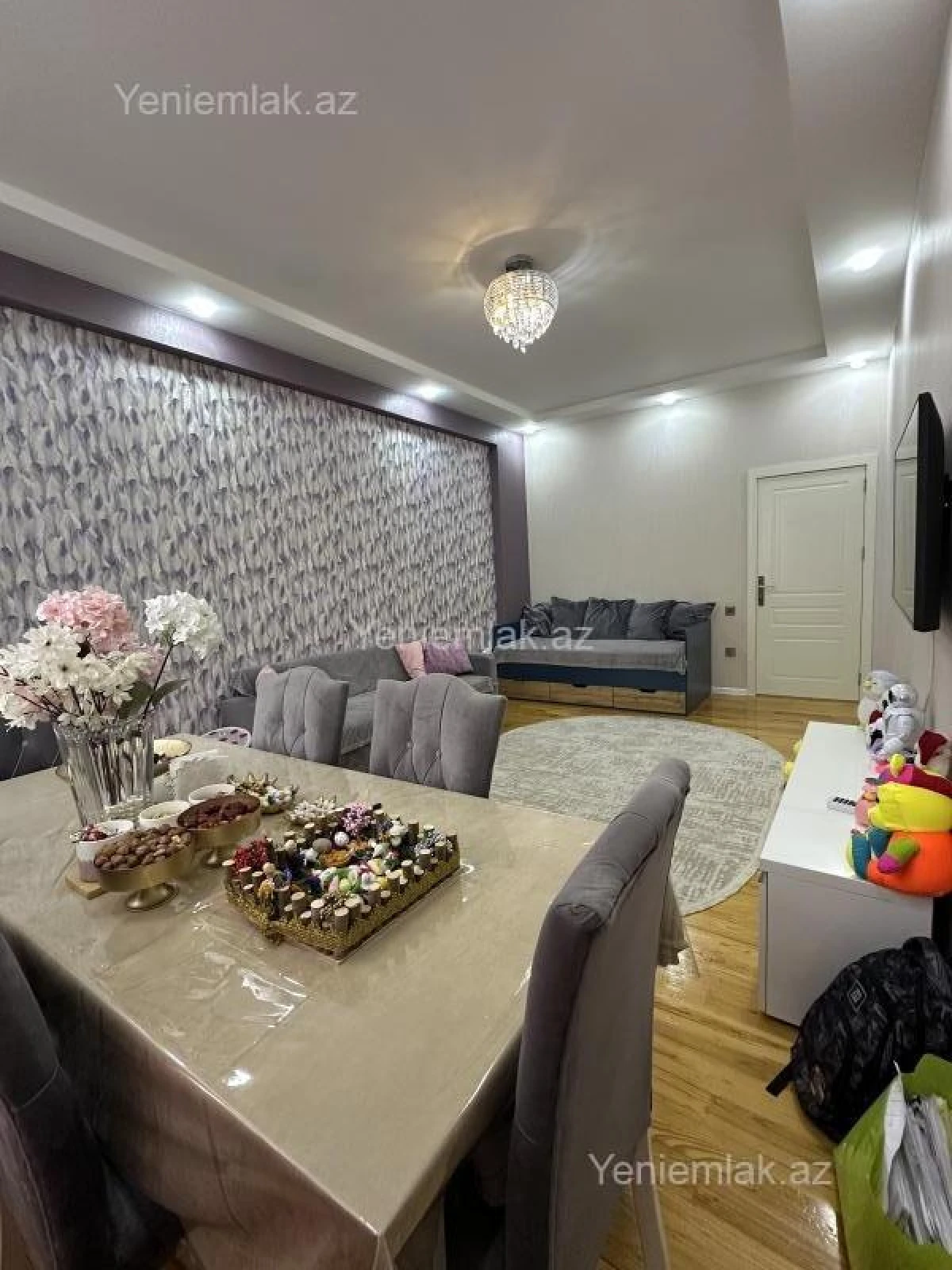 Satılır 2 otaqlı yeni tikili 55 m²