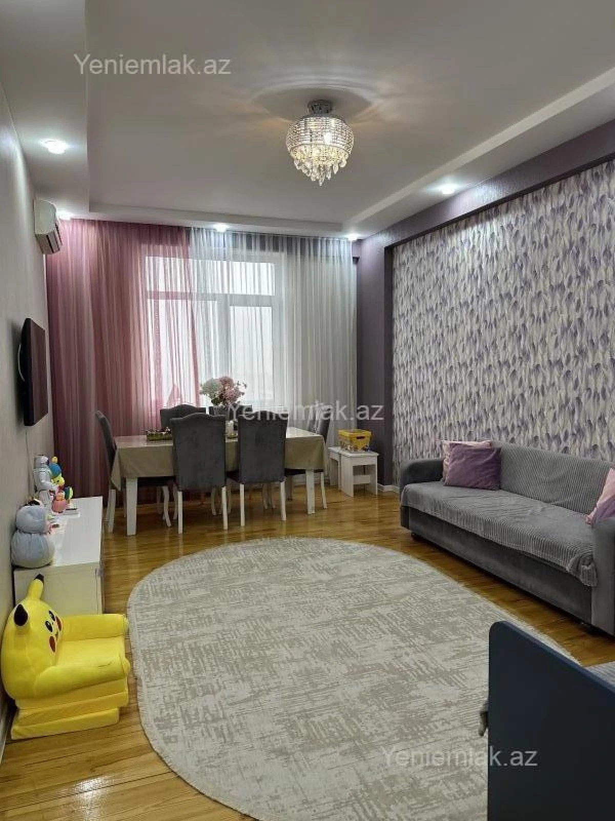 Satılır 2 otaqlı yeni tikili 55 m²